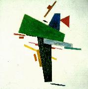 Kazimir Malevich suprematist construction oil on canvas